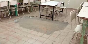 Reiterado reclamo por las condiciones edilicias del colegio Alejandro Carbó