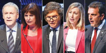 A dos semanas de los comicios, el debate presidencial mostró a los candidatos más ofensivos