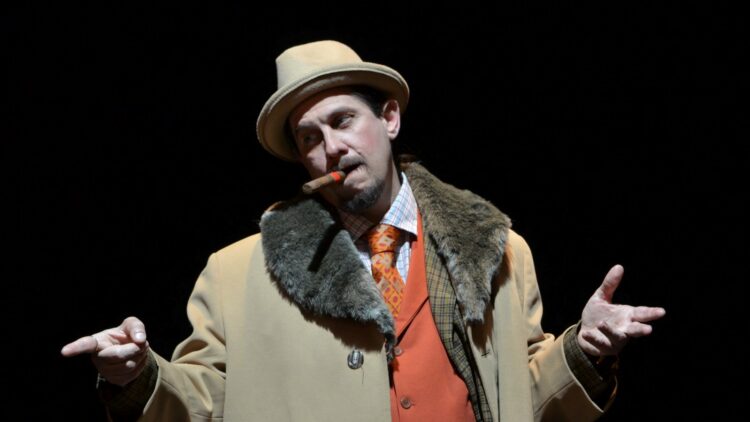 La comedia dirigida por Marcelo Lombardero “El señor Puntila y su criado Matti”.