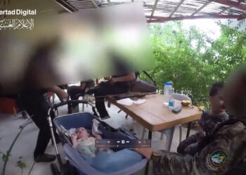 Hamas difundió videos que muestran a niños y bebés israelíes tomados como rehenes