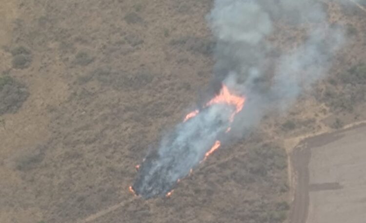 La zona afectada por los severos incendios que se registraron en el sur del Valle de Punilla fue controlada y entró en guardia de cenizas.