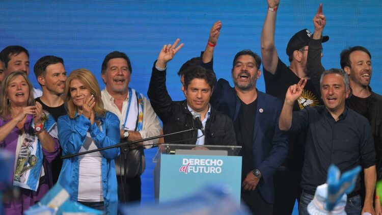 Kicillof consiguió la reelección con un contundente triunfo en Buenos Aires