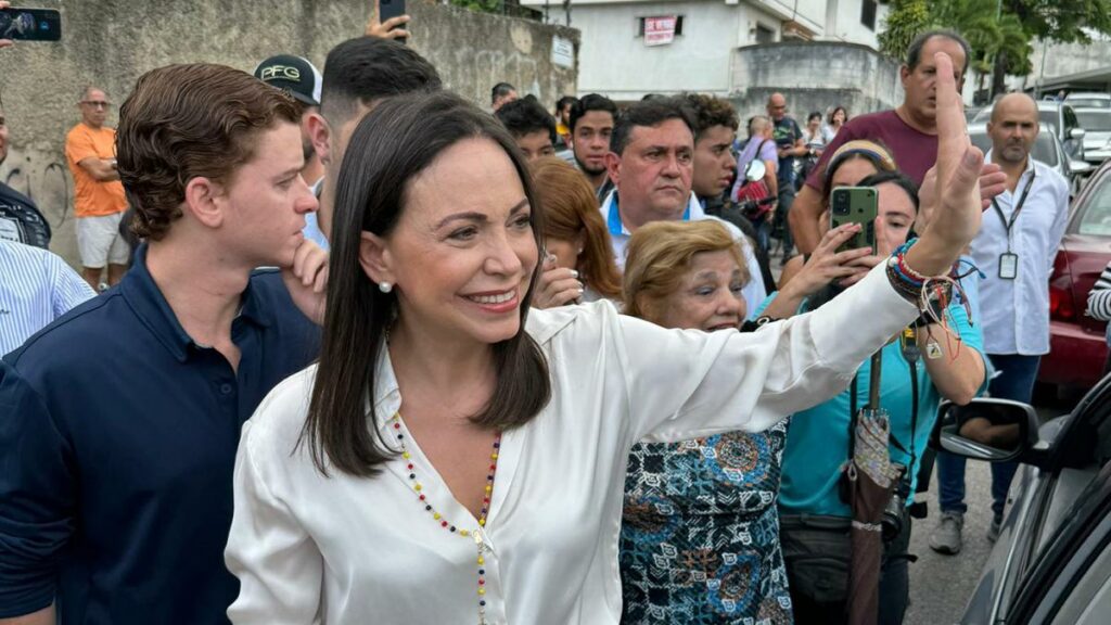 Machado será la candidata de la oposición en Venezuela