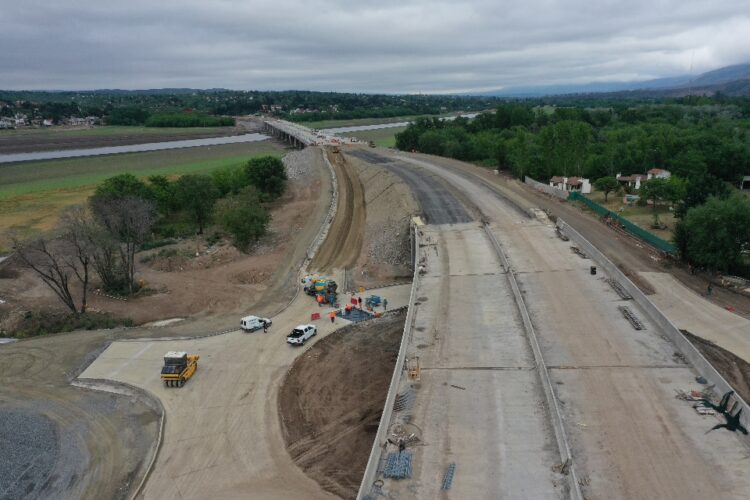 La obra de la autovía ruta 38 ya tiene un avance del 85%