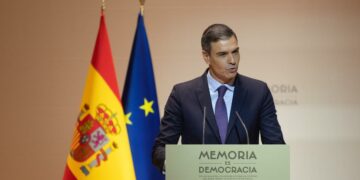 Pedro Sánchez defiendió la ley de Memoria