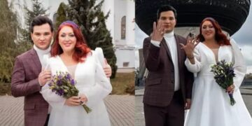 Una mujer se casó con su propio hijo 31 años menor y asegura estar perdidamente enamorada