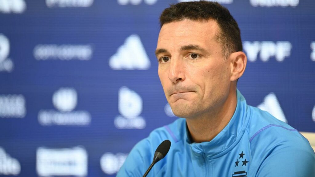 Scaloni anuncia la lista de la Selección Argentina