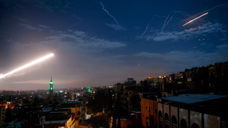 Damasco, la capital de Siria, sufrió bombardeos israelíes en las últimas semanas.