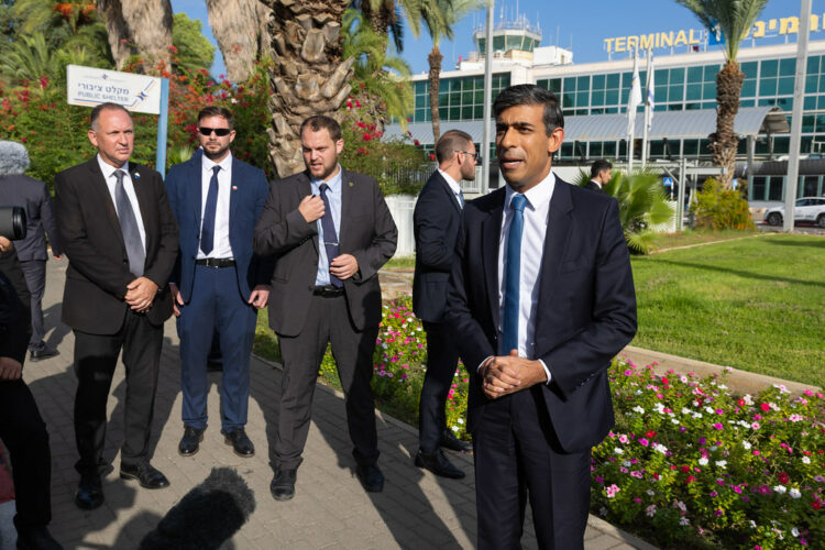 El primer ministro británico, Rishi Sunak.