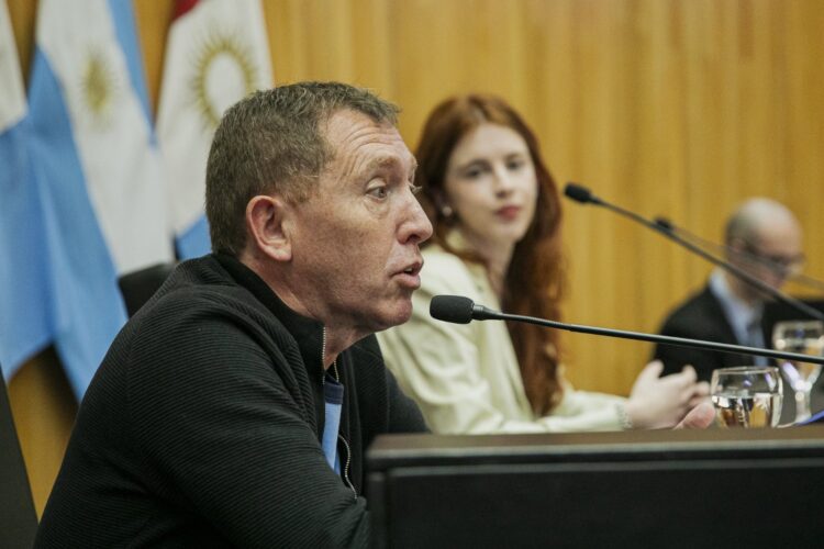 El legislador provincial de Juntos UCR, Dante Rossi.
