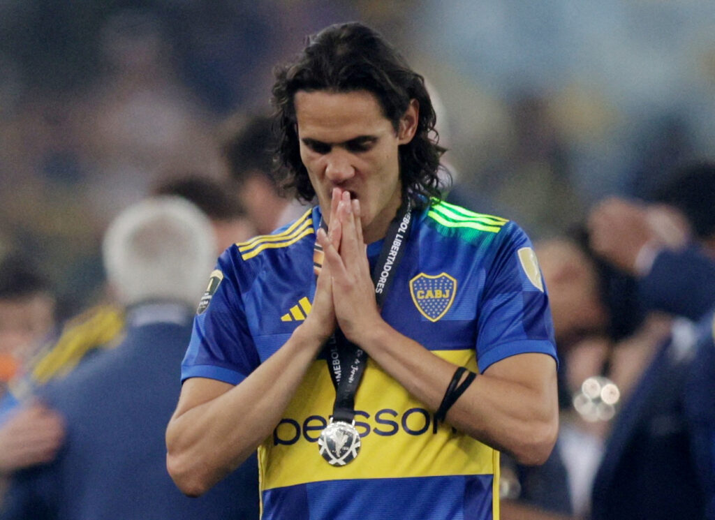 Cavani lamentó la derrota de Boca: "Era nuestro deseo más grande"