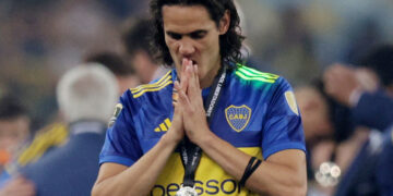 Cavani lamentó la derrota de Boca: «Era nuestro deseo más grande»
