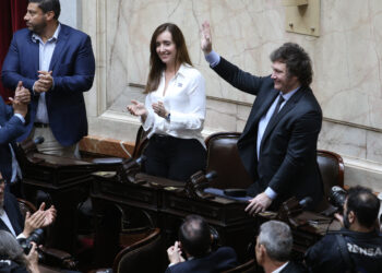 La Asamblea Legislativa proclamó la fórmula presidencial Milei-Villarruel