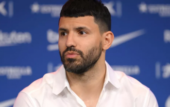 El «Kun» Agüero quedó internado de urgencia tras un accidente en moto acuática