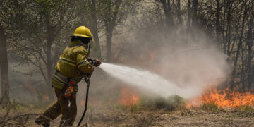 Por altas temperaturas, hay alerta por riesgo de incendio extremo en toda la provincia