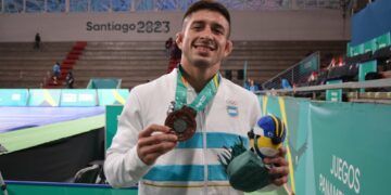 Agustín Destribats ganó la tercera medalla cordobesa en los Panamericanos