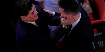 Messi recordó a Maradona: «Todos queríamos ser como él, pero ninguno llegó a serlo»