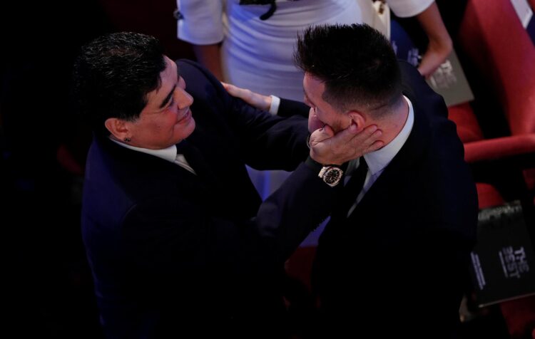 Messi recordó a Maradona: "Todos queríamos ser como él, pero ninguno llegó a serlo"