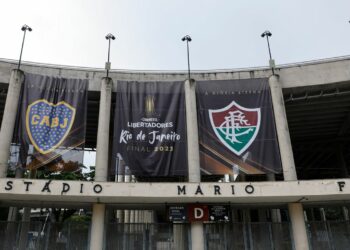 El ambiente previo a la gran final entre Boca y Fluminense ya se hace sentir en el Maracaná