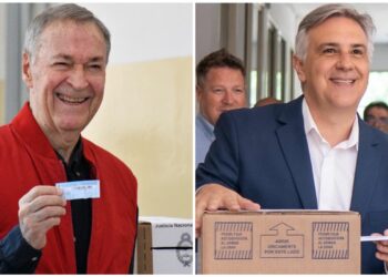 Schiaretti y Llaryora ya votaron y llamaron a los cordobeses a ejercer su «derecho de elegir»