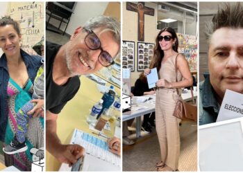 Celebridades argentinas compartieron sus experiencias electorales en redes