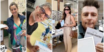 Celebridades argentinas compartieron sus experiencias electorales en redes