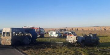 Cinco muertos y varios heridos en un trágico choque en una ruta del sur de la provincia