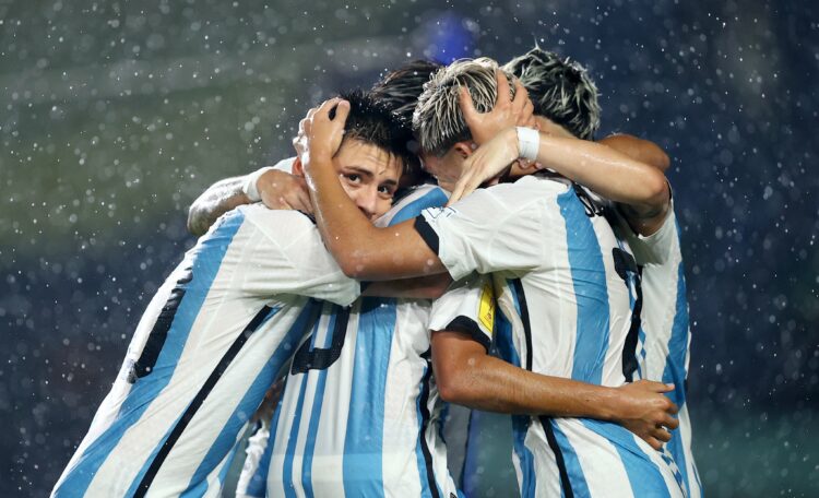 Argentina se jugaba el pase a la final esta madrugada
