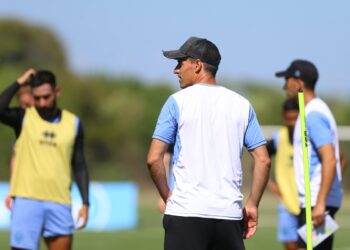 Belgrano entrenó pensando en Racing