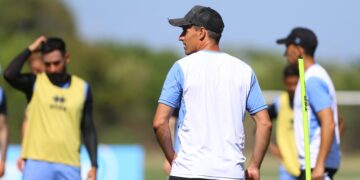 Belgrano entrenó pensando en Racing