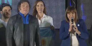 Patricia Bullrich: «Javier te tocó el turno del cambio, con patriotismo te acompañamos»