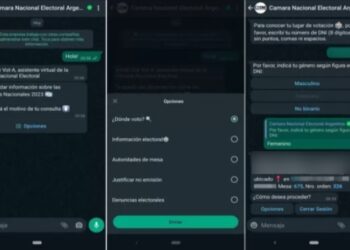 Cómo consultar el lugar de votación por WhatsApp