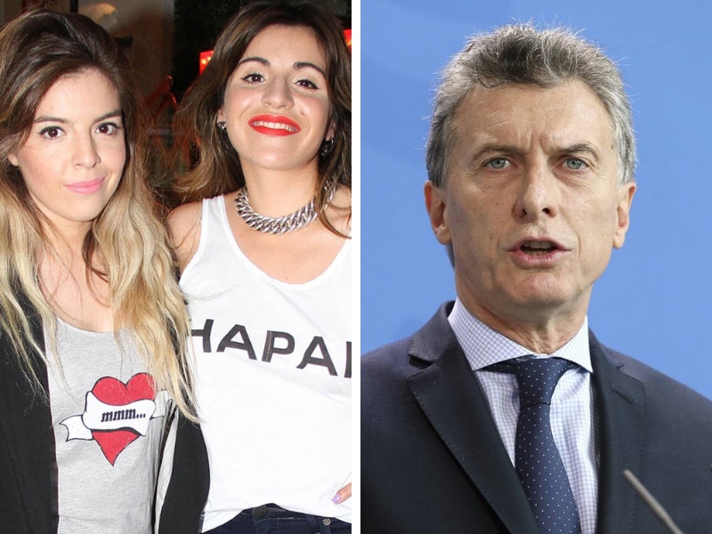 Dalma y Gianinna Maradona le respondieron a Mauricio Macri