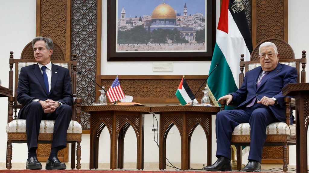 Para Abbas, la solución a la guerra es un Estado palestino