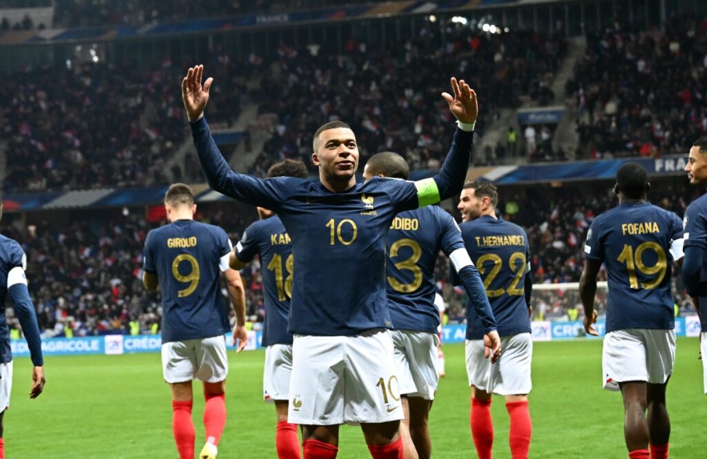 Goleada histórica de Francia