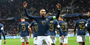 Goleada histórica de Francia