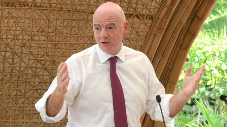 El titular de la Fifa, el suizo Gianni Infantino.