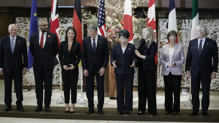 El G7 expresó ayer su apoyo a pausas y corredores humanitarios en Gaza.