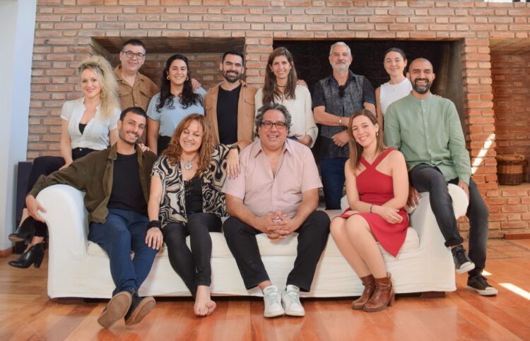 Los integrantes de la Orquesta de Cuerdas Municipal creada en 1956.