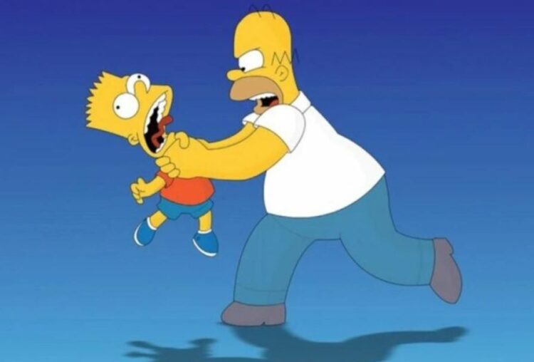 "Los tiempos cambiaron": Homero Simpson no estrangulará más a Bart