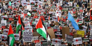 Las marchas dividen a Francia y el Reino Unido