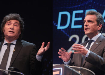 Massa y Milei protagonizaron duros cruces en el debate final