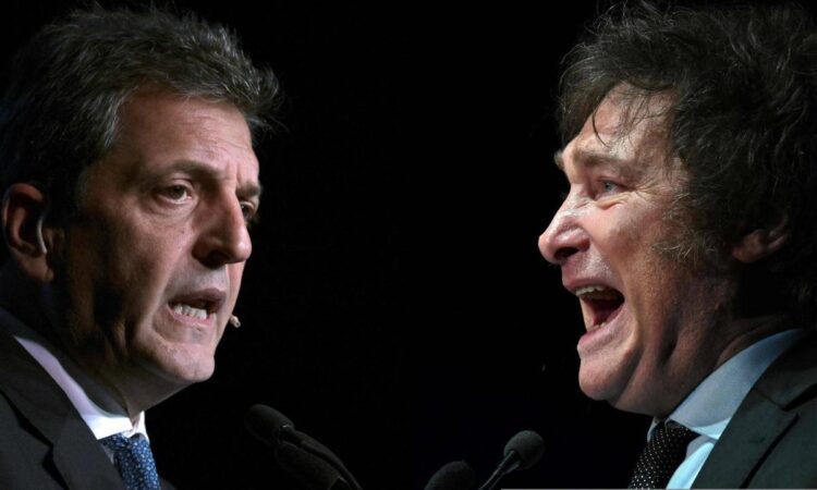 Massa y Milei se disputan la Presidencia del país en un escenario con final incierto