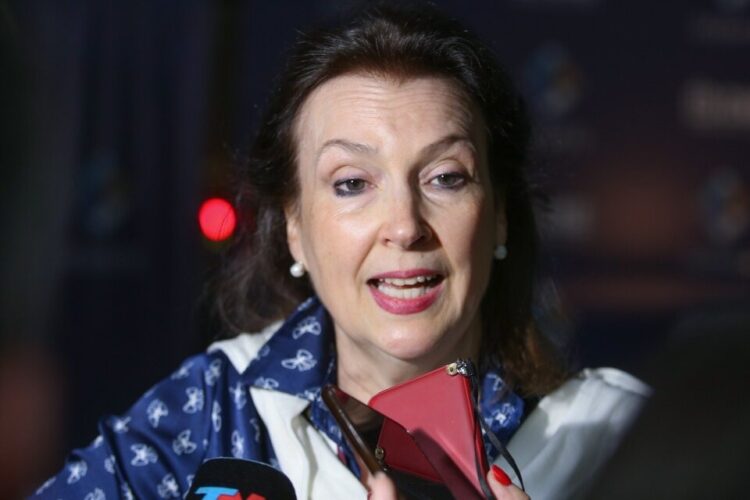 Diana Mondino.