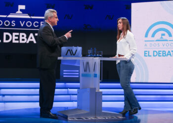 Rossi y Villarruel, candidatos a vicepresidente, se cruzaron en un caliente debate televisivo