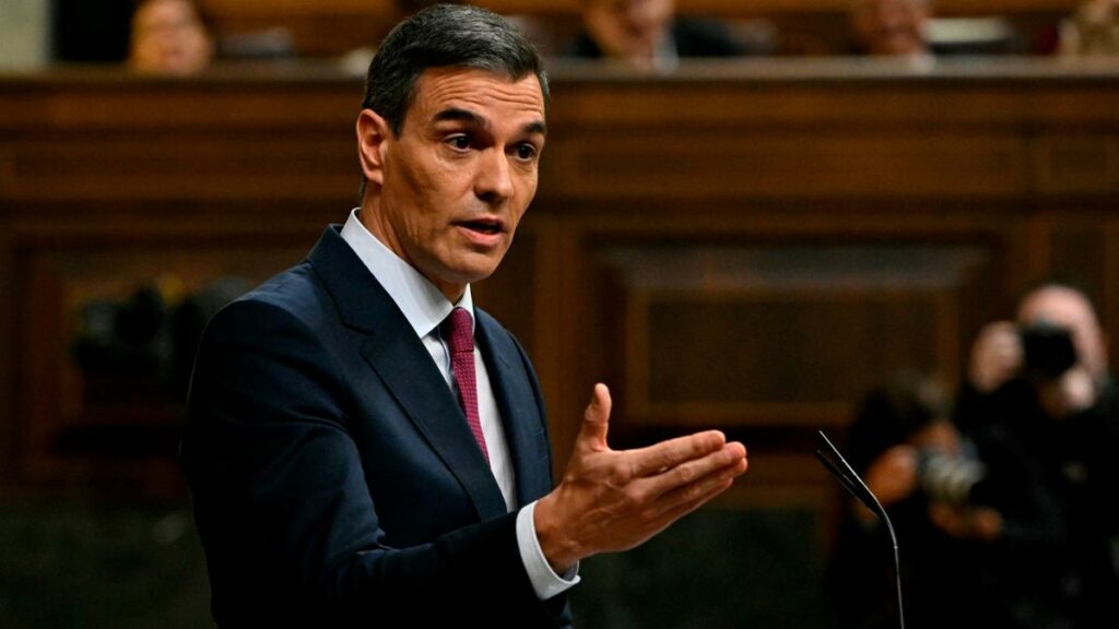 Pedro Sánchez cargó contra la derecha