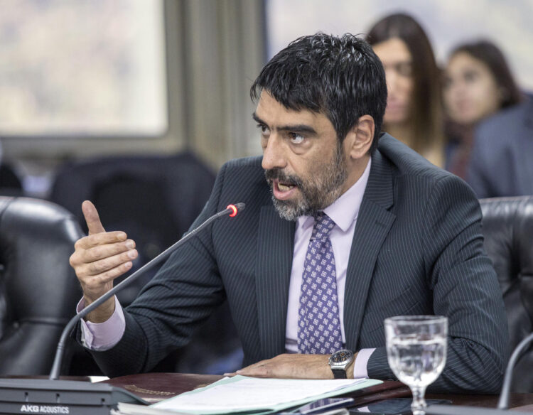 El diputado de Unión por la Patria Rodolfo Tailhade.