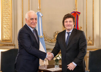 Milei recibió a los presidentes de Paraguay y de Armenia, al Rey de España y representantes de EEUU