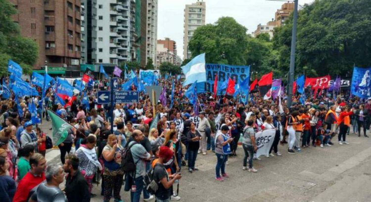 Así son los cortes y desvíos de transito por la manifestación en Córdoba