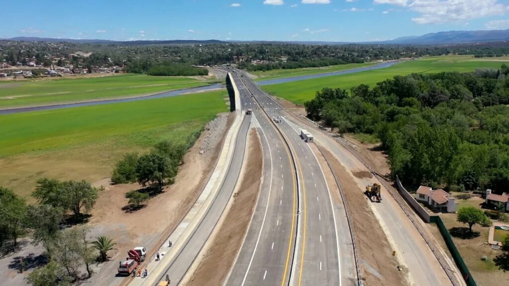 Inauguraron un nuevo tramo de la Autovía Punilla